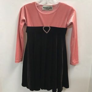 Long Sleeve Velvet Swing Dress